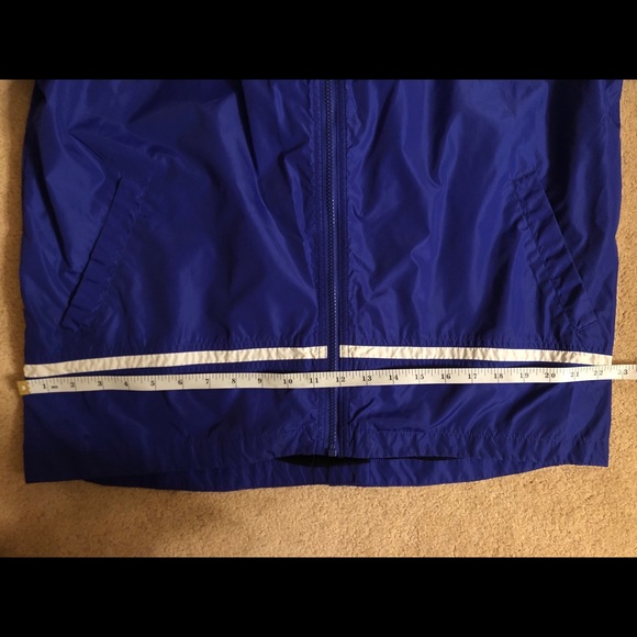 RARE VTG NIKE Purple Windbreaker Ringer Jacket M - Picture 7 of 8